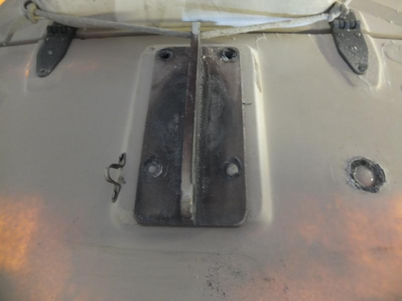 Däck efter mastbalksmontering