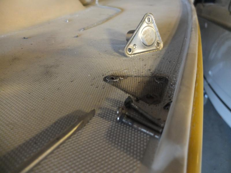 Demontering av mantågsfot