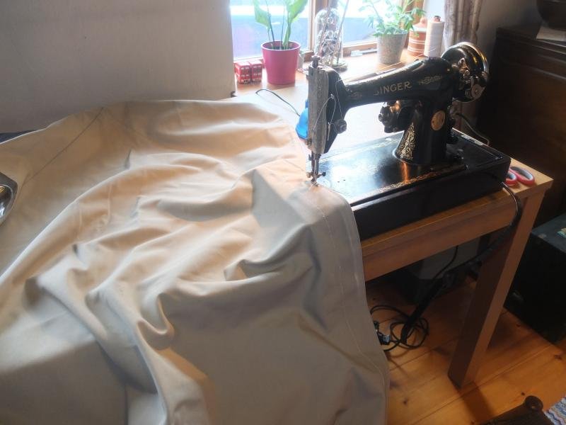 Lagning av sprayhood